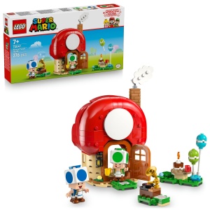 Set LEGO Super Mario - Petrecere acasa la Toad (72041)
