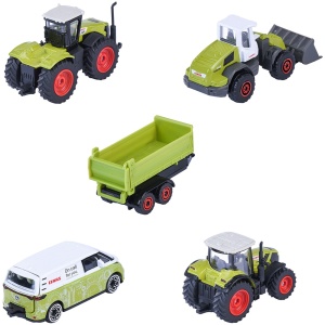 Set Majorette Claas Farm cu 5 vehicule - Img 2