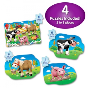 Set Primele Mele 4 Puzzle-Uri Ferma - Img 8