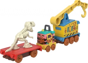 Thomas Locomotiva Cu Vagon Push Along Dino - Img 4