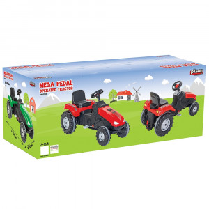 Tractor cu pedale Pilsan Mega 07-321 red - Img 3