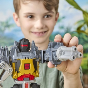 Transformers Cyberworld Robot Grimlock Transformabil In Dinozaur - Img 3