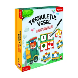 Trenuletul Vesel Numere Forme Culori - Img 5