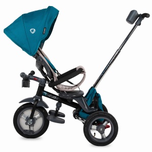 Tricicleta multifunctionala 4in1 cu sezut reversibil Coccolle Velo Air Verde - Img 5