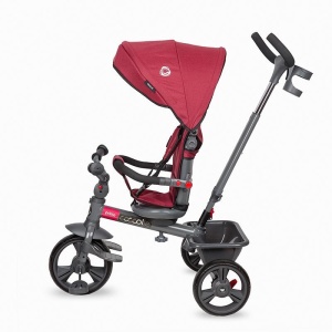 Tricicleta multifunctionala Coccolle Primo Magenta - Img 2