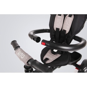 Tricicleta pliabila pentru copii QPlay Rito Gri - Img 3