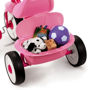 Tricicleta pliabila Radio Flyer Fold 2 Go Pink, 1-3 ani - Img 3