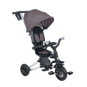 Tricicleta ultrapliabila Qplay Nova Rubber negru - Img 2