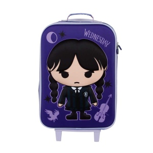 Troler 3D Wednesday Chibi, 33x52x17 cm - Img 2
