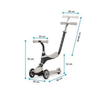 Trotineta 5in1 Qplay Sema Bej - Img 7