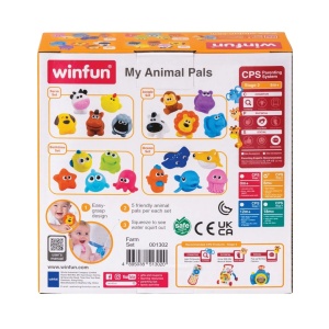 Winfun Set Jucarii De Baie Animalute De La Ferma - Img 5