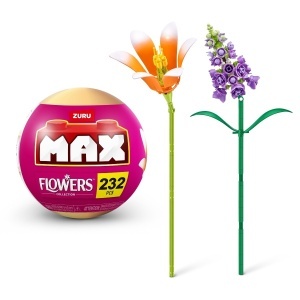 Zuru Max - Set de constructie, Flori de gradina, diverse modele - Img 5