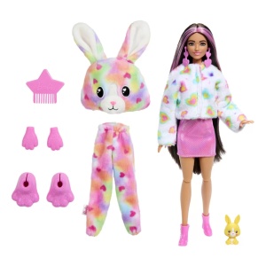 Barbie Papusa Barbie Cutie Reveal Iepuras - Img 2