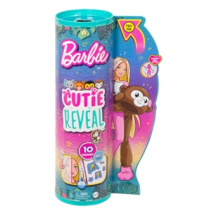Barbie Papusa Barbie Cutie Reveal Maimutica - Img 3