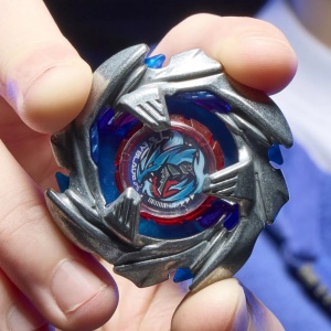 Beyblade X Let It Rip Set Lansator Si Roata Cobalt Dragoon 2-60C - Img 6