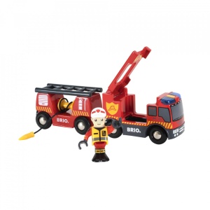 Brio - Locomotiva De Pompieri - Img 6