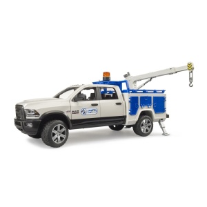 Bruder camion de reparatii RAM 2500 cu girofar - Img 4
