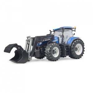 Bruder - Tractor New Holland T7.315 Cu Incarcator Frontal - Img 5