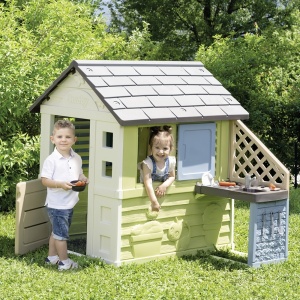 Casuta pentru copii Smoby Life Pretty cu bucatarie - Img 3