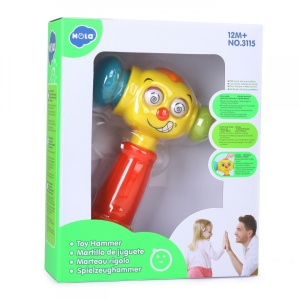 Ciocan Interactiv Si Educativ Cu Lumini Si Sunete - Img 2