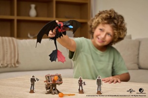 Cum Sa Iti Dresezi Dragonul Incercarea Flacarii Set De Joaca Batalii Arzatoare Tunul Aprins Dragonul Toothless - Img 4