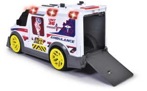 Dickie Toys Ambulanta Cu Lumini Si Sunete 35.5Cm - Img 5