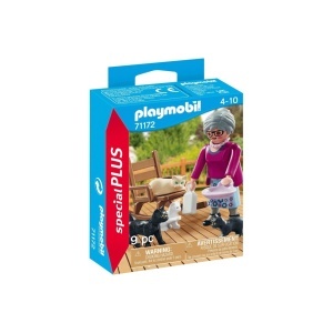 FIGURINA BUNICUTA CU PISICI