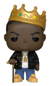 Figurina Funko Pop! Rocks: Notorious B.I.G. cu coroana, 9 cm