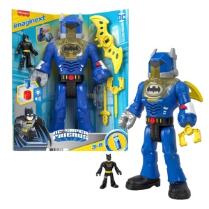 Fisher Price Imaginext Dc Super Friends Robot Batman 30Cm - Img 5