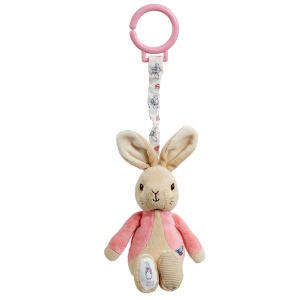 Flopsy Rabbit | Jucarie atasabila din plus cu vibratii, 22 cm - Img 4