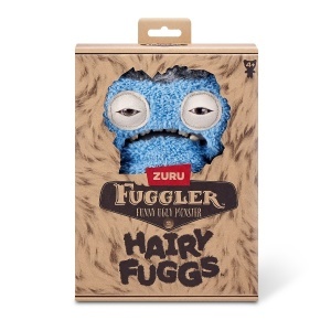 Fuggler - Jucarie de plus, 23 cm - Ciudateii cu par, Gnawling Terror - Wig- Teal - Img 4