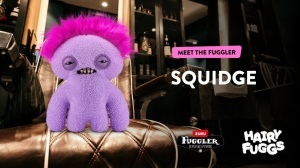 Fuggler - Jucarie de plus, 23 cm - Ciudateii cu par, Squidge - Mokhak - Img 2