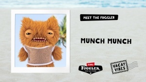 Fuggler - Jucarie de plus, 23 cm - Ciudateii in vacanta, Munch Munch - ginger - Img 5