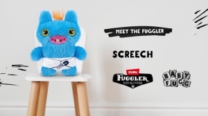 Fuggler - Jucarie de plus, 9 cm - Bebe ciudatei, Screech - Img 6