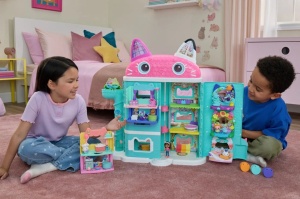 Gabbys Dollhouse Filmul Casa De Papusi A Lui Gabbys Meow Mazing Cu Accesorii - Img 3