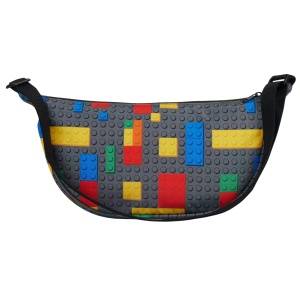 Geantă crossbody mare LEGO Colorful Bricks - Img 2