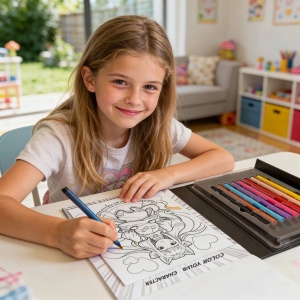 Happi Hobbi Jurnal Artistic Cu Markere Manga - Img 3