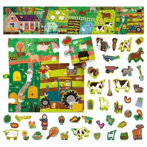 Headu Teacher Tested - Puzzle Ferma Cu Stickere - Img 2