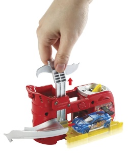 Hot Wheels City Set De Joaca Camion Restaurant - Img 4