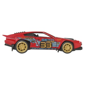 Hot Wheels Masinuta Metalica Cu Sistem Pull Back Dimachinni Veloce Night Burnerz Scara 1:43 - Img 3