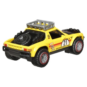 Hot Wheels Masinuta Metalica Cu Sistem Pull Back Porsche 914 Safari Scara 1:43 - Img 4