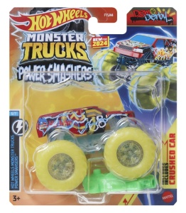 Hot Wheels Monster Truck Masinuta Demo Derby Scara 1:64 - Img 1
