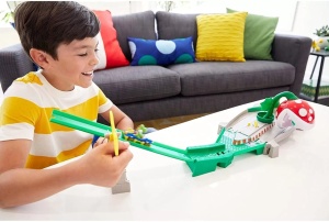 Hot Wheels Pista Mario Kart Planta Piranha - Img 3