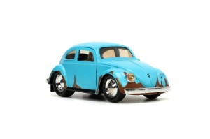 Jada Disney Stitch Set Figurina Stitch Si Masinuta Metalica Volkswagen Beetle Scara 1 La 32 - Img 4