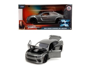 Jada Fast And Furious Masinuta Metalica Dodge Charger Srt Hellcat 2021 Scara 1 La 24 - Img 7