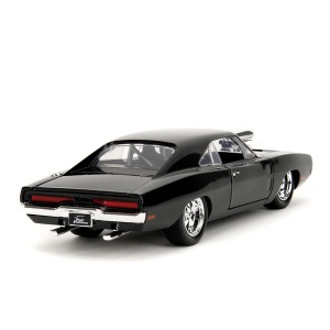 Jada Fast And Furious Set Figurina Dom Si Masinuta Metalica Dodge Charger 1970 Scara 1 La 24 - Img 7