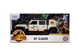 Jada Jurassic World Masinuta Metalica Jeep Gladiator Scara 1:32 - Img 2