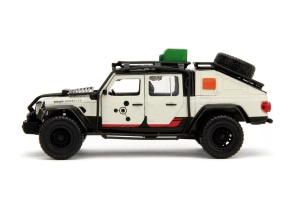 Jada Jurassic World Masinuta Metalica Jeep Gladiator Scara 1:32 - Img 3