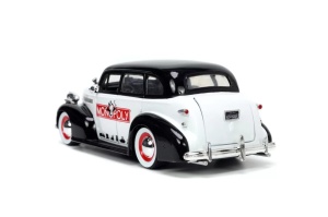 Jada Set Masinuta Metalica Chevrolet Master Deluxe 1939 Scara 1:24 Si Figurina Mr Monopoly - Img 5
