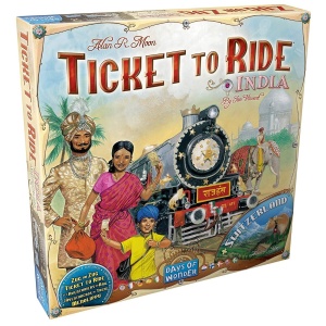 Joc de societate Ticket to Ride Map Collection India & Swiss, extensie, limba engleza - Img 1